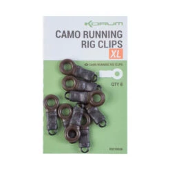 KORUM Camo Running Rig Clips