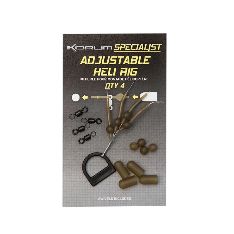 Korum XL Adjustable Heli Rig - Hengelsportknaller 1 Korum XL Adjustable Heli Rig - Hengelsportknaller