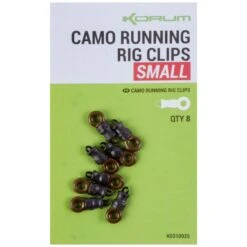 Korum Small Camo Running Rig Clips - Hengelsportknaller