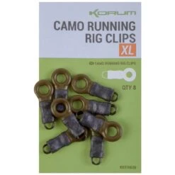 Korum X Large Camo Running Rig Clips - Hengelsportknaller