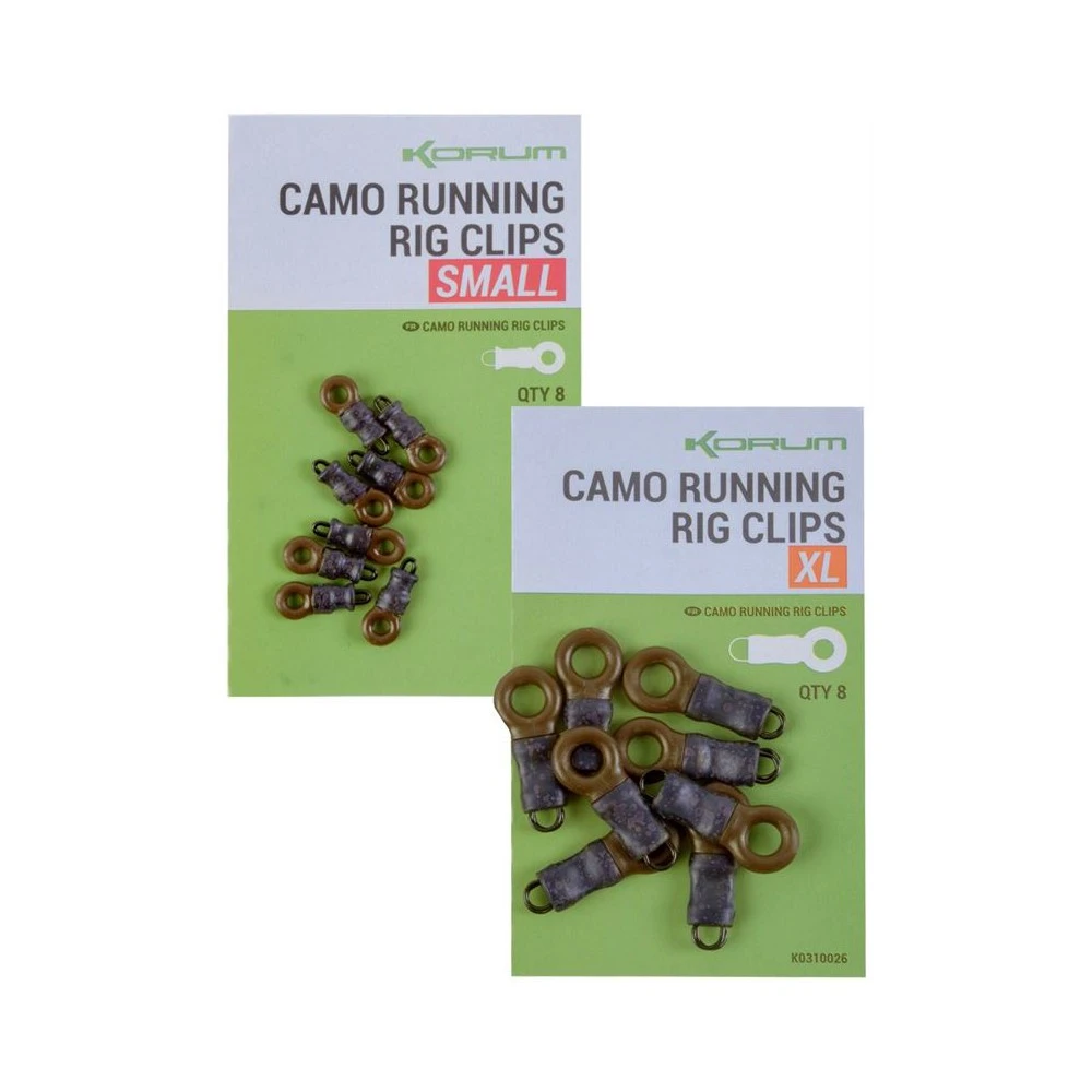 Korum Camo Running Rig Clips X Large 1 Korum Camo Running Rig Clips X Large