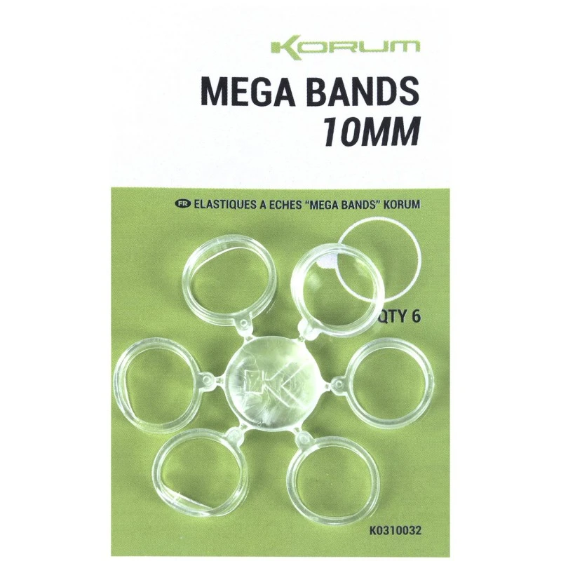 Korum 10 Mm Mega Bands - Hengelsportknaller 1 Korum 10 Mm Mega Bands - Hengelsportknaller