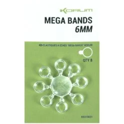 Korum 6 Mm Mega Bands - Hengelsportknaller