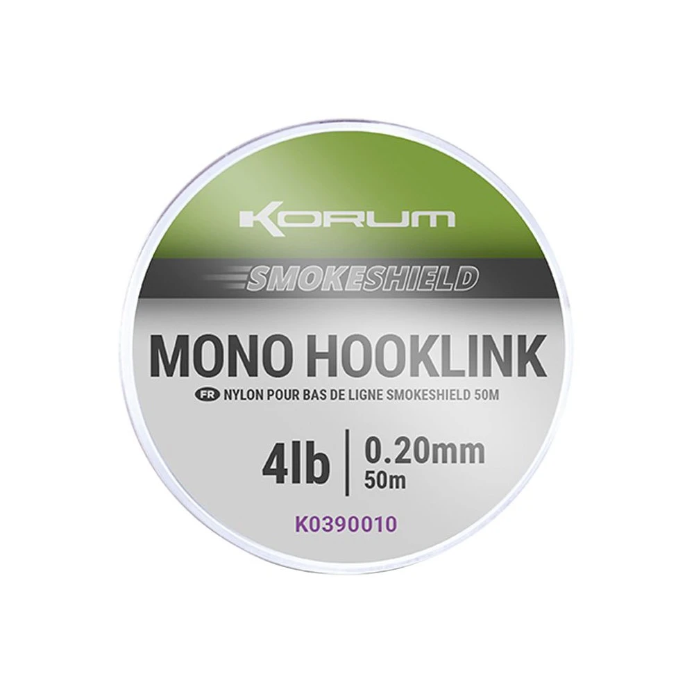 Korum Smokeshield Mono Hooklink 0.20 Mm 1 Korum Smokeshield Mono Hooklink 0.20 Mm