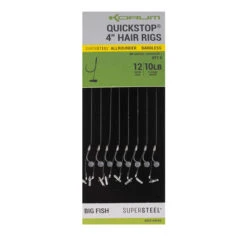 KORUM Quickstop Hair Rigs - Barbless